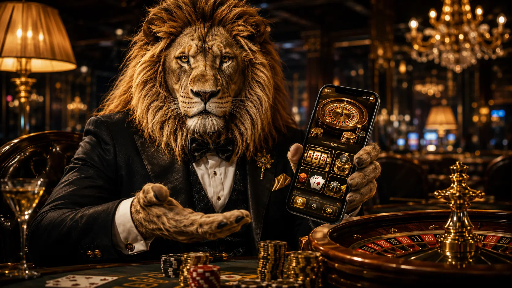 Depositing and playing on a smartphone